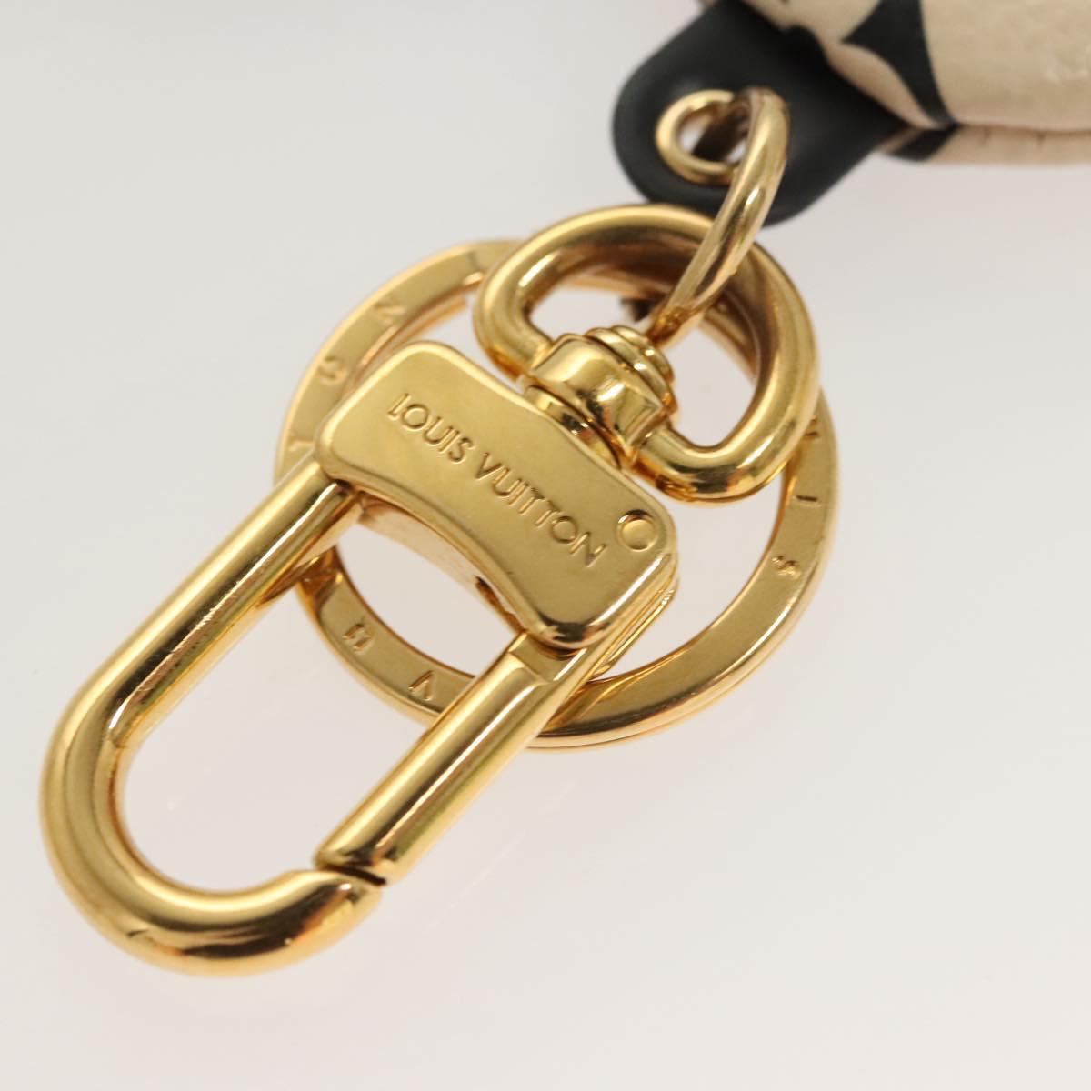 LOUIS VUITTON Monogram Porte Cles Key Holder Beige M69721 LV Auth 115251