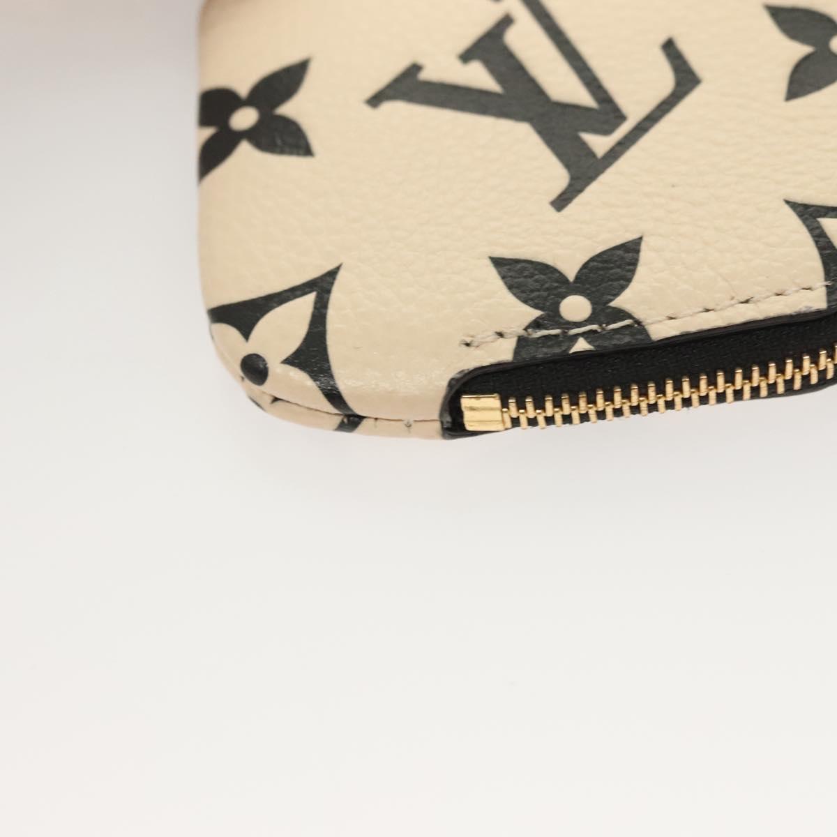 LOUIS VUITTON Monogram Porte Cles Key Holder Beige M69721 LV Auth 115251