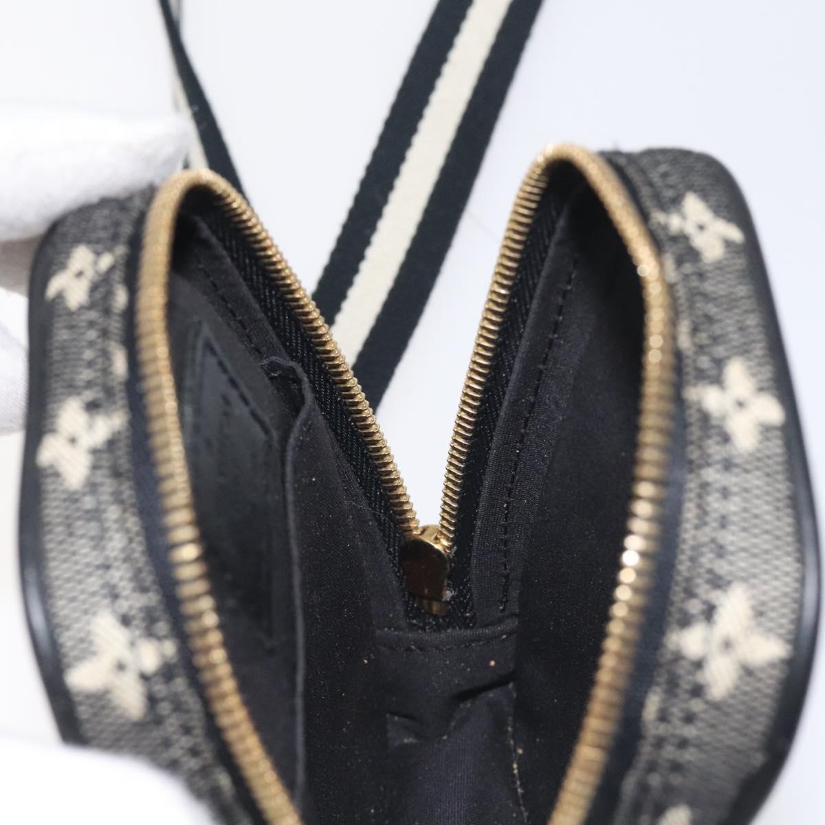 LOUIS VUITTON Monogram Mini US Digital Pouch Noir M92066 LV Auth 115252