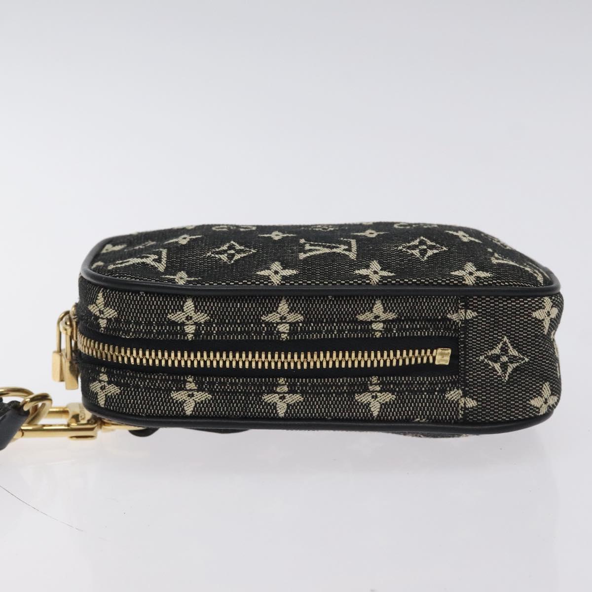 LOUIS VUITTON Monogram Mini US Digital Pouch Noir M92066 LV Auth 115252