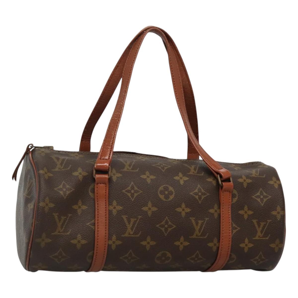 LOUIS VUITTON Monogram Papillon 30 Hand Bag M51385 LV Auth 115262
