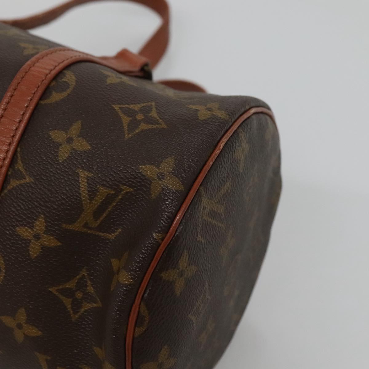 LOUIS VUITTON Monogram Papillon 30 Hand Bag M51385 LV Auth 115262