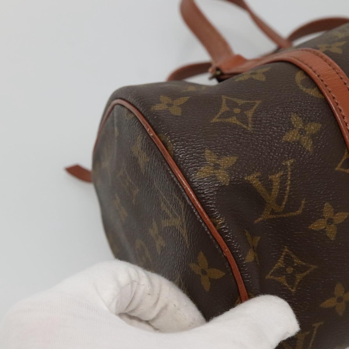 LOUIS VUITTON Monogram Papillon 30 Hand Bag M51385 LV Auth 115262
