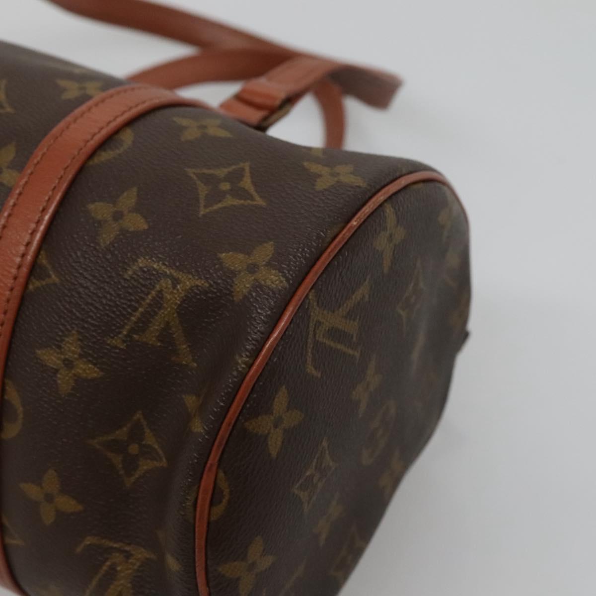 LOUIS VUITTON Monogram Papillon 30 Hand Bag M51385 LV Auth 115262