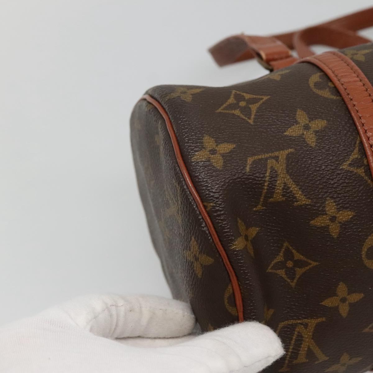 LOUIS VUITTON Monogram Papillon 30 Hand Bag M51385 LV Auth 115262