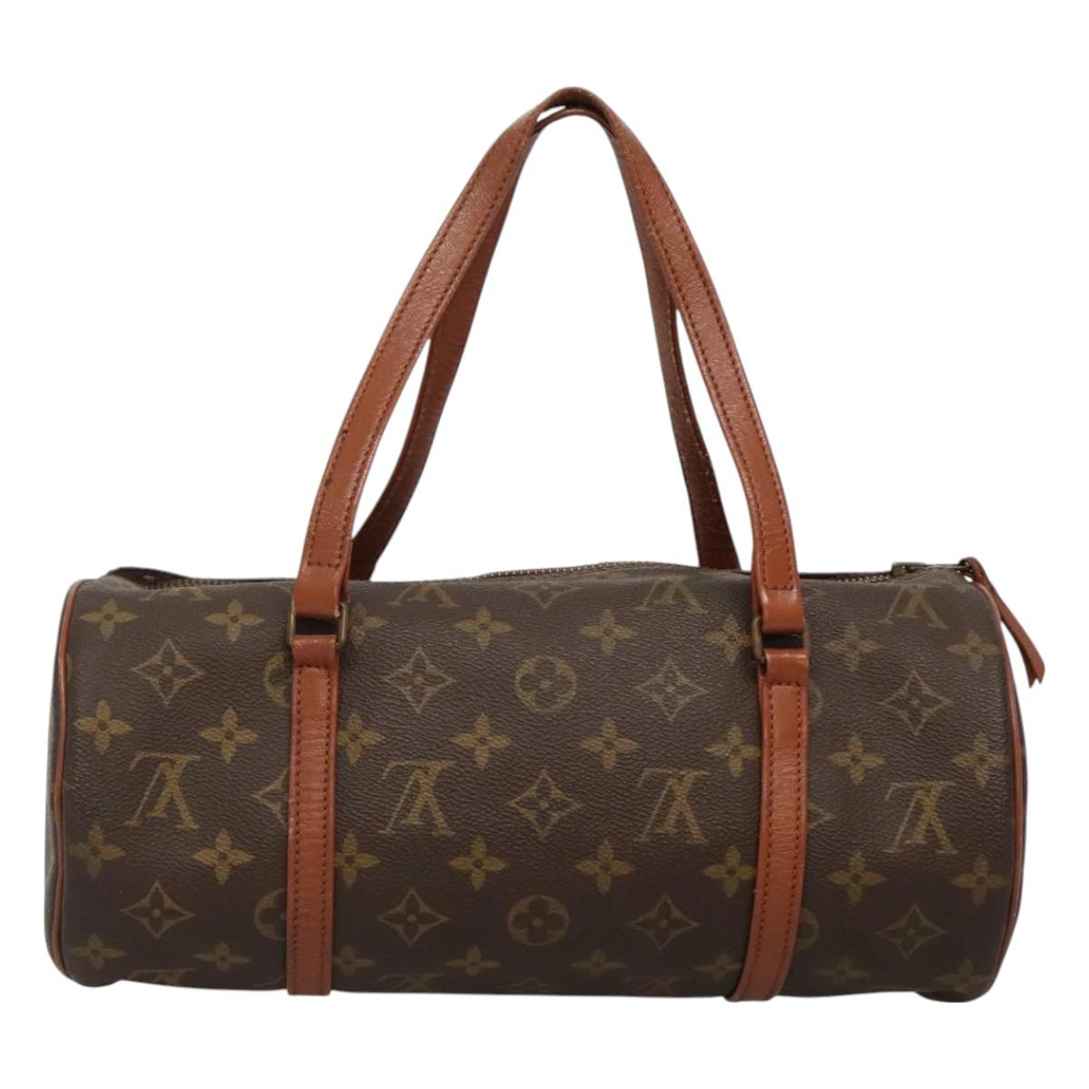 LOUIS VUITTON Monogram Papillon 30 Hand Bag M51385 LV Auth 115262