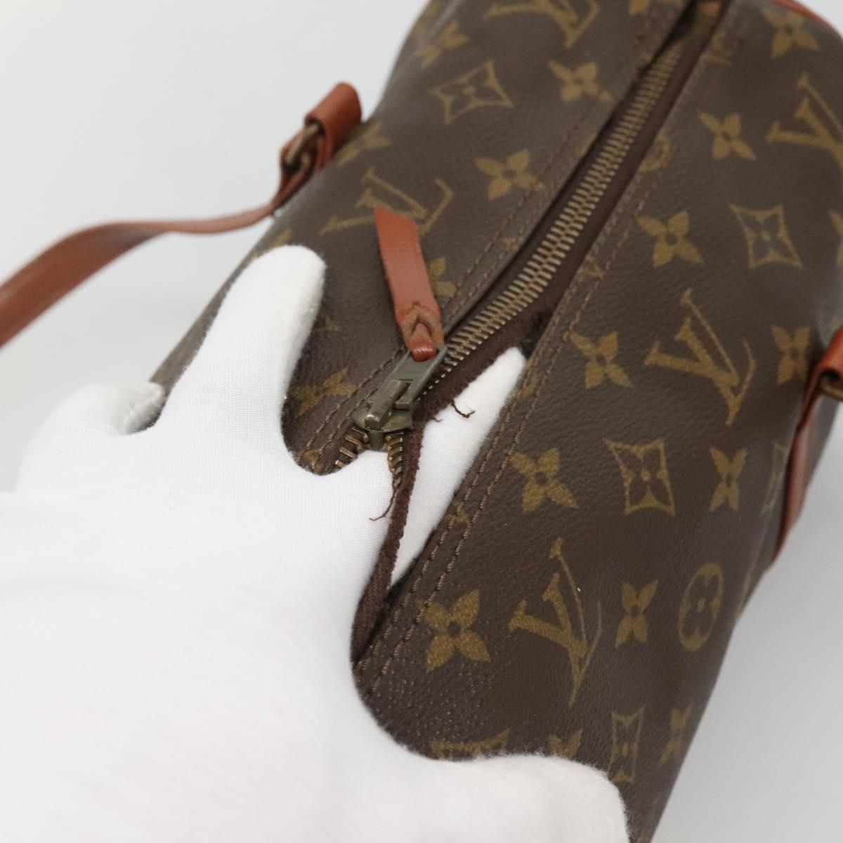 LOUIS VUITTON Monogram Papillon 30 Hand Bag M51385 LV Auth 115262