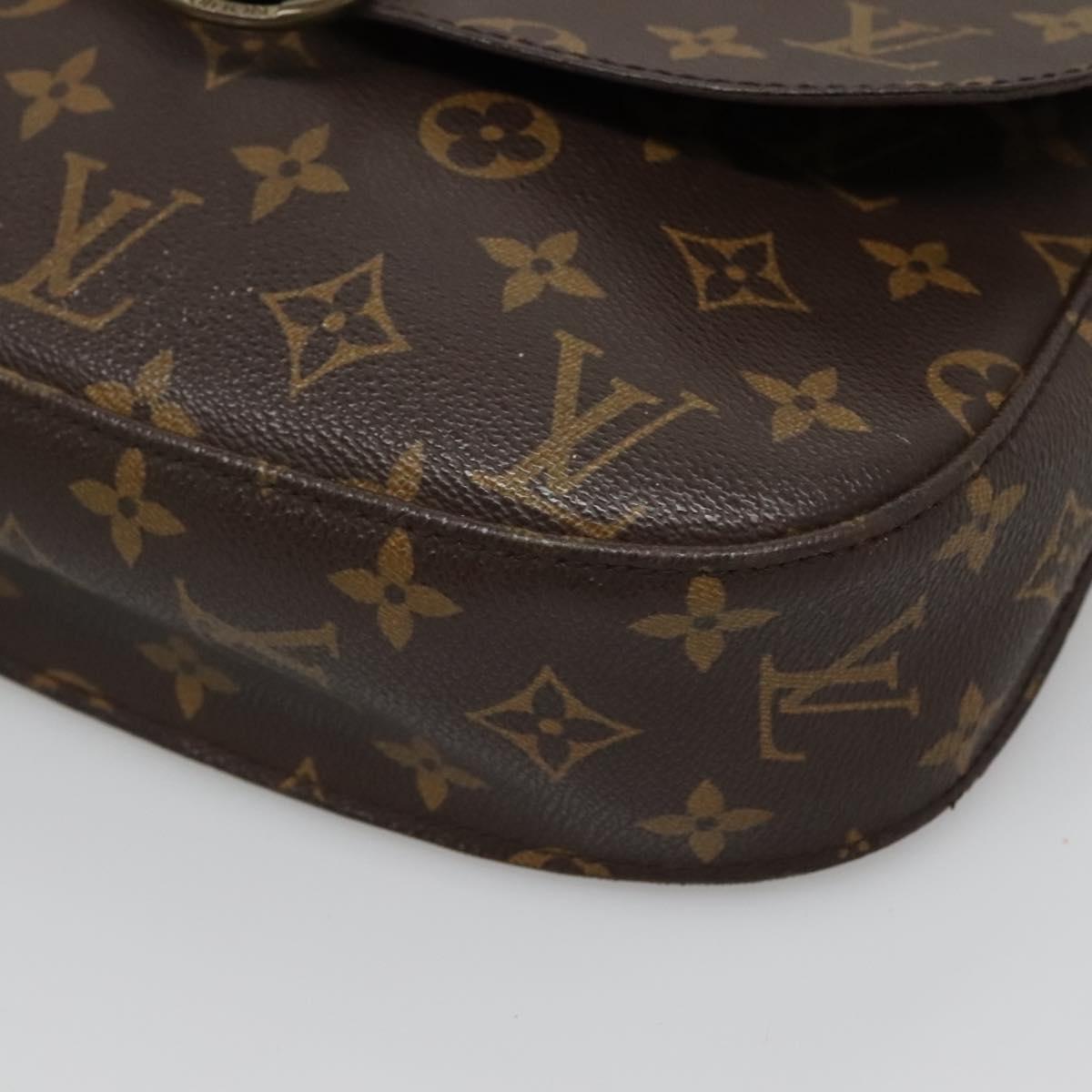 LOUIS VUITTON Monogram Saint Cloud GM Shoulder Bag M51242 LV Auth 115277