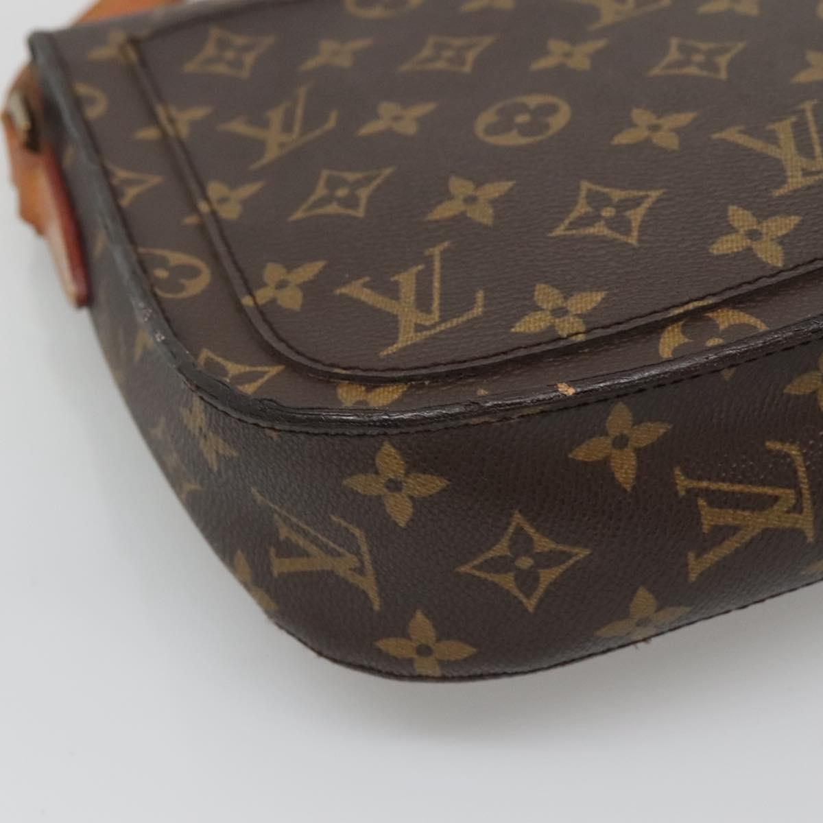 LOUIS VUITTON Monogram Saint Cloud GM Shoulder Bag M51242 LV Auth 115277