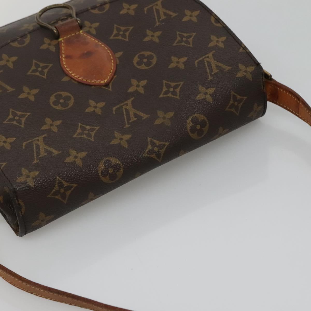 LOUIS VUITTON Monogram Saint Cloud GM Shoulder Bag M51242 LV Auth 115277