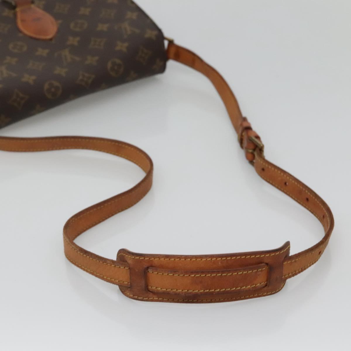 LOUIS VUITTON Monogram Saint Cloud GM Shoulder Bag M51242 LV Auth 115277