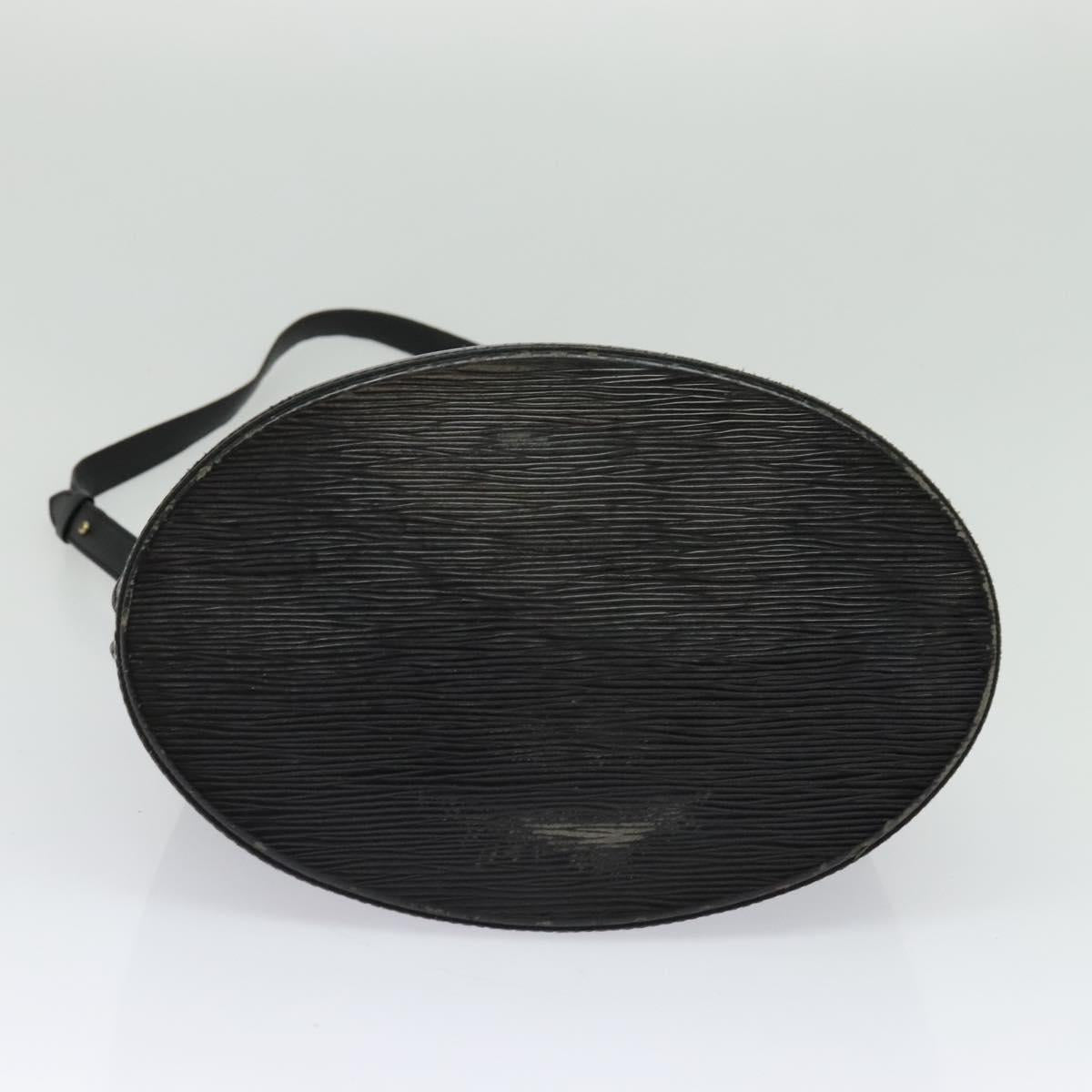 LOUIS VUITTON Epi Cluny Shoulder Bag Black M52252 LV Auth 115278