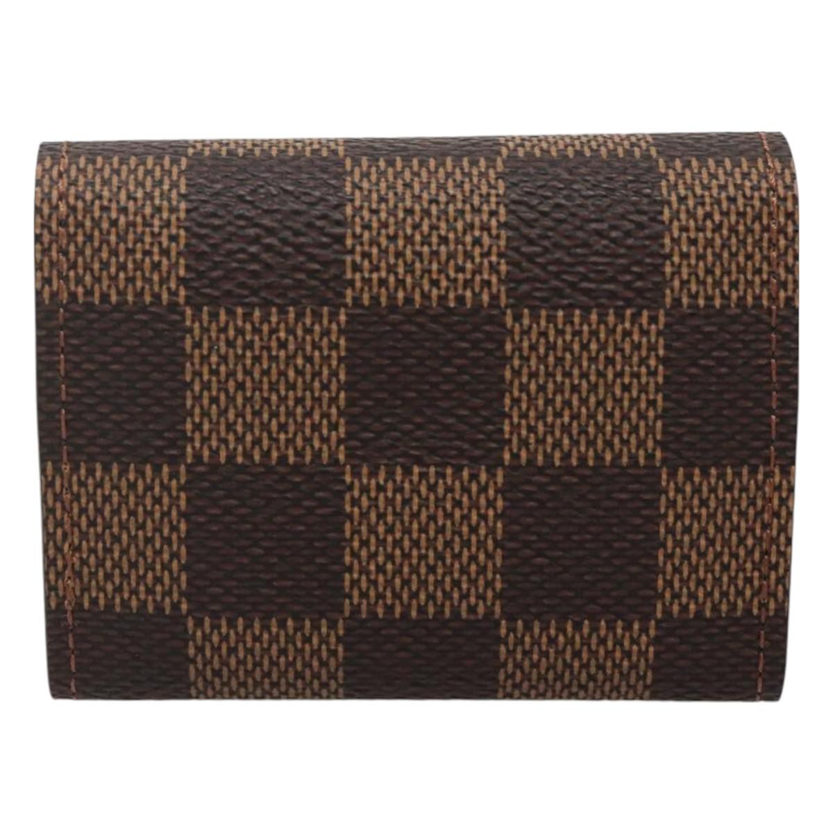LOUIS VUITTON Damier Ebene Cuffs Cuff Case LV Auth 115280