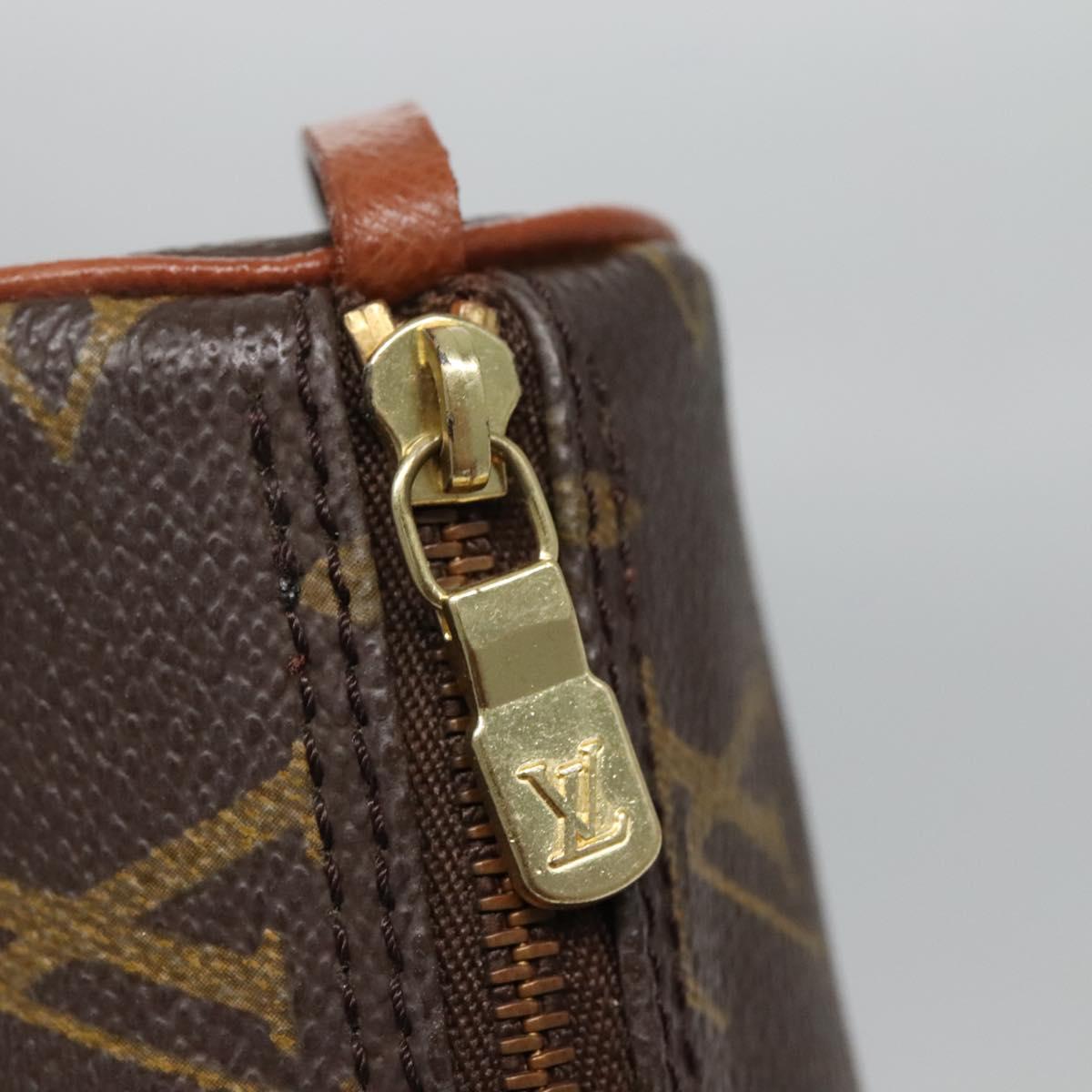 LOUIS VUITTON Monogram Papillon Pouch LV Auth 115287