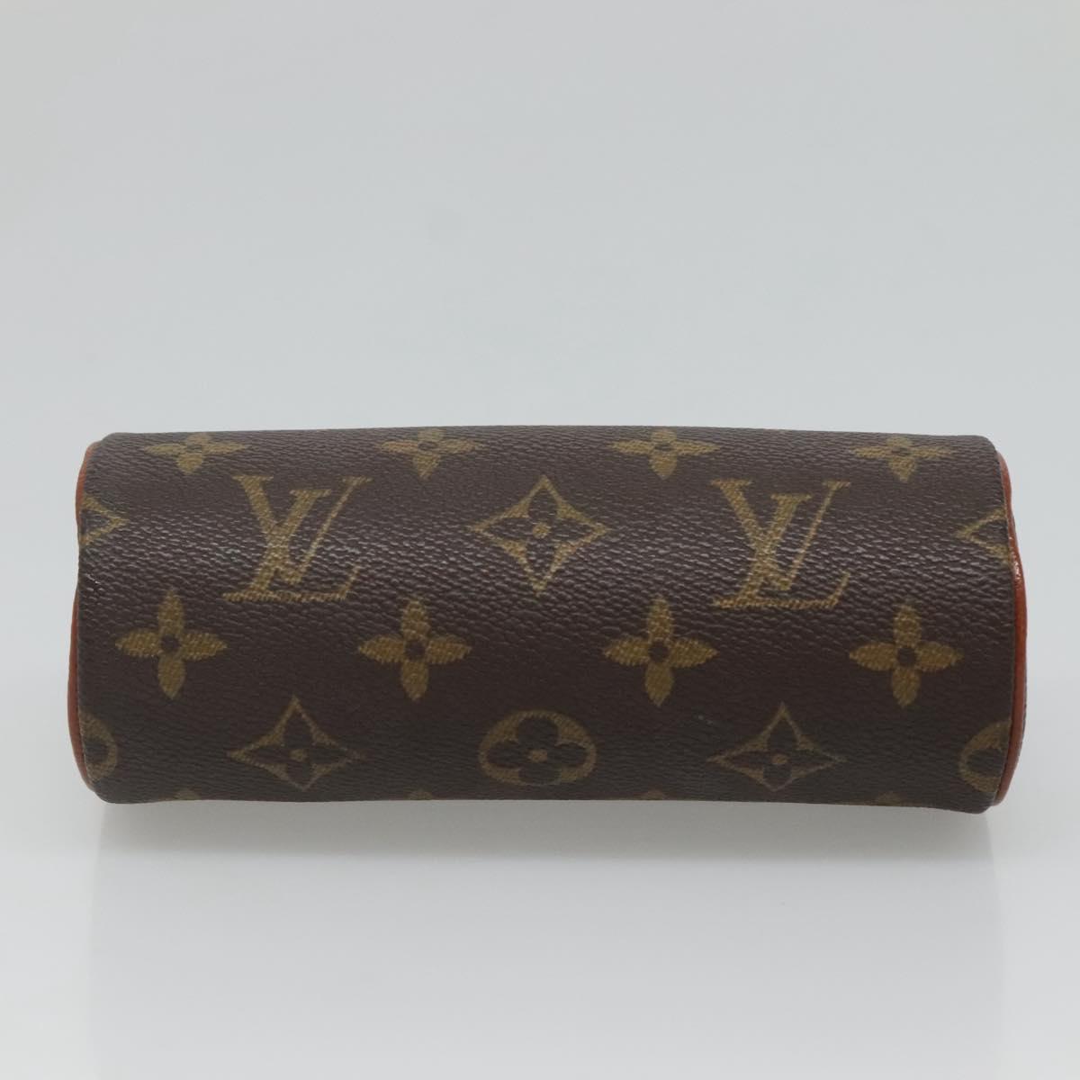 LOUIS VUITTON Monogram Papillon Pouch LV Auth 115287
