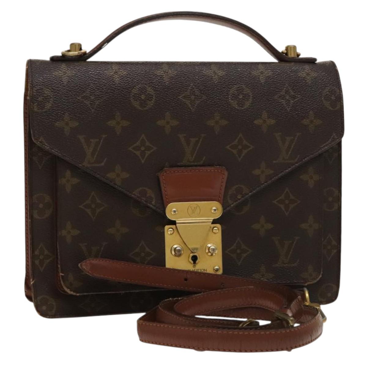 LOUIS VUITTON Monogram Monceau 26 Shoulder Bag M51187 LV Auth 115288