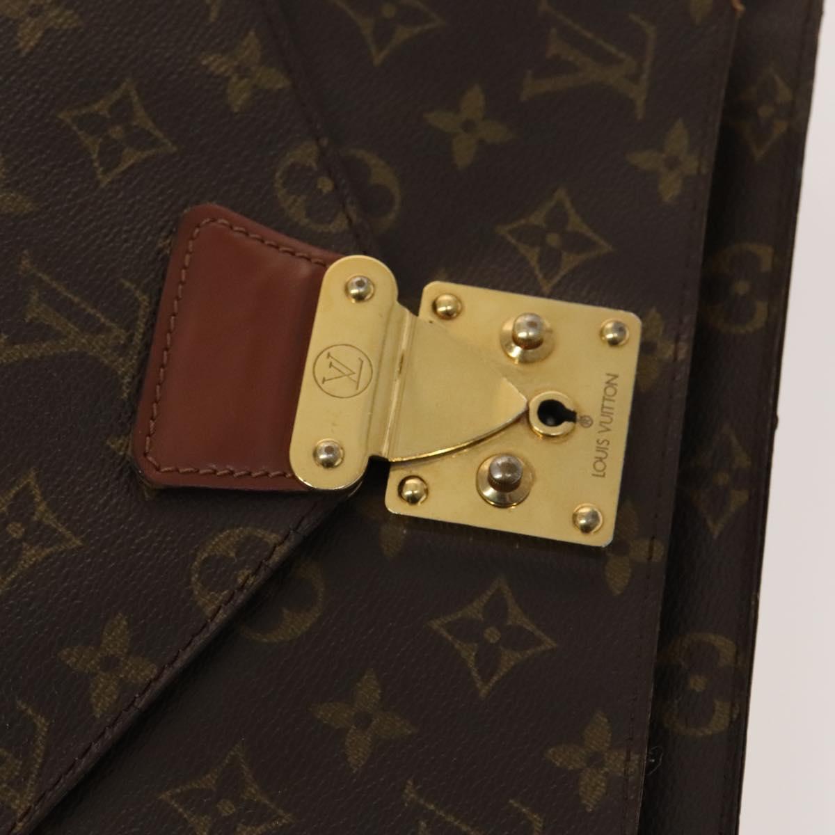 LOUIS VUITTON Monogram Monceau 26 Shoulder Bag M51187 LV Auth 115288