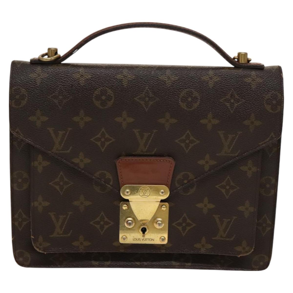 LOUIS VUITTON Monogram Monceau 26 Shoulder Bag M51187 LV Auth 115288