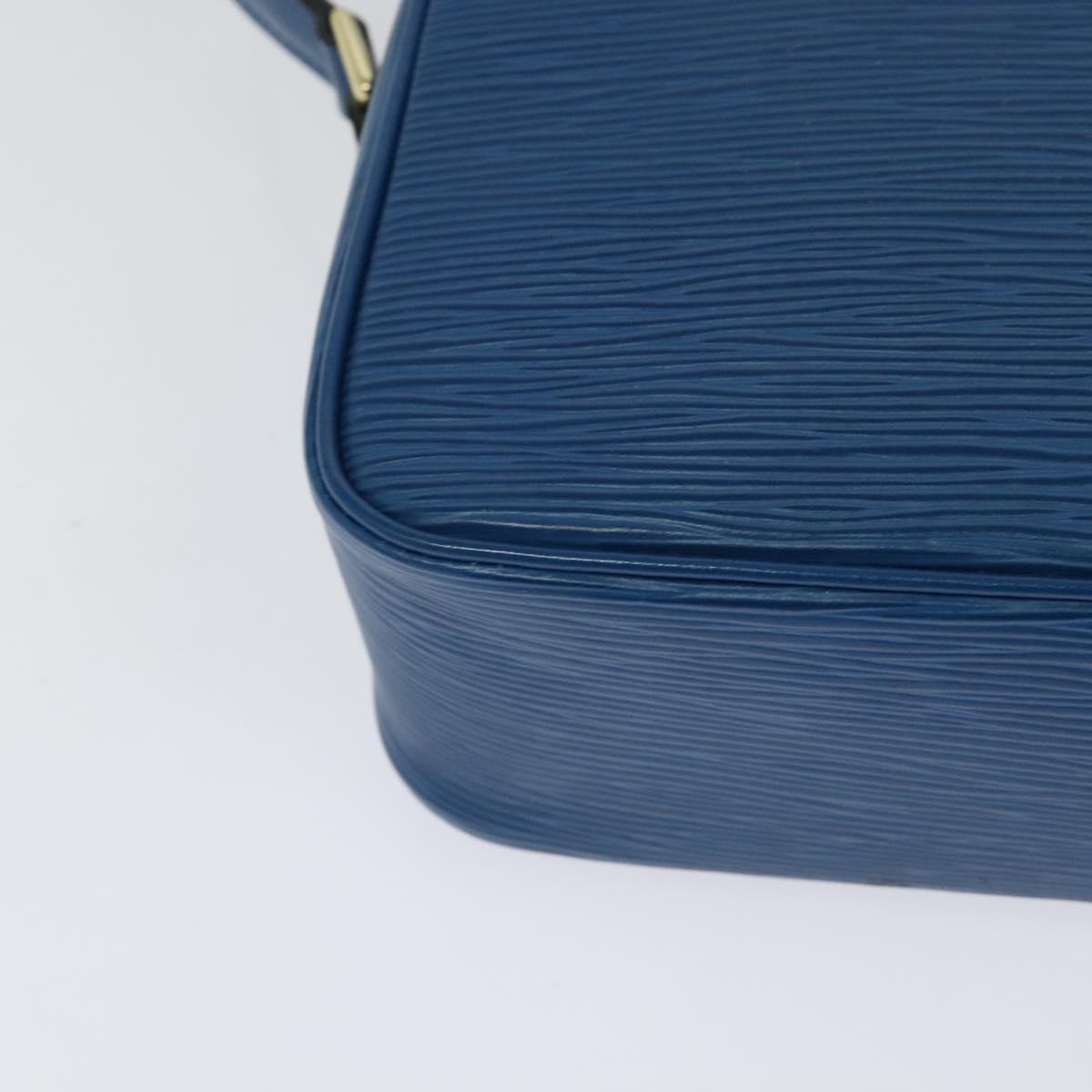 LOUIS VUITTON Epi Trocadero 27 Shoulder Bag Blue M52315 LV Auth 115297