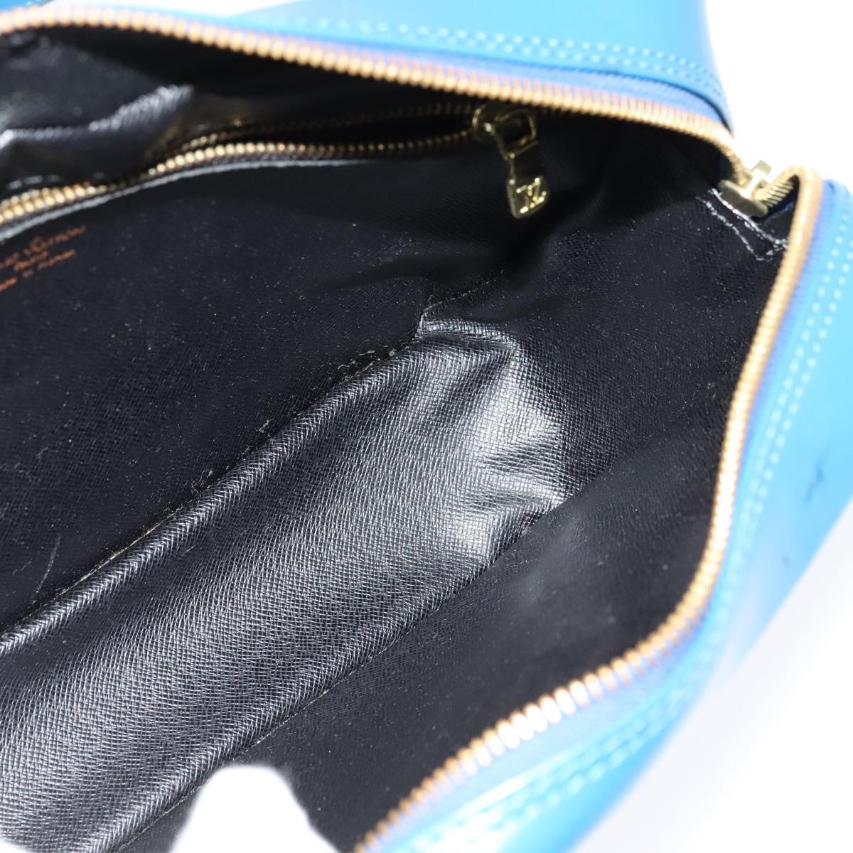 LOUIS VUITTON Epi Trocadero 27 Shoulder Bag Blue M52315 LV Auth 115297A
