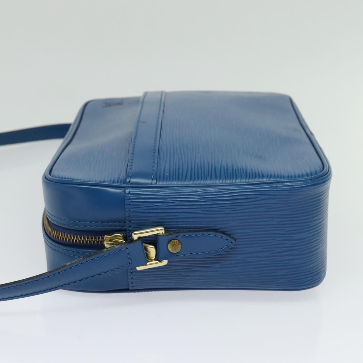 LOUIS VUITTON Epi Trocadero 27 Shoulder Bag Blue M52315 LV Auth 115297