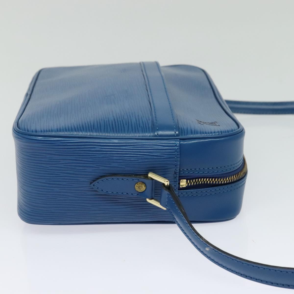 LOUIS VUITTON Epi Trocadero 27 Shoulder Bag Blue M52315 LV Auth 115297A