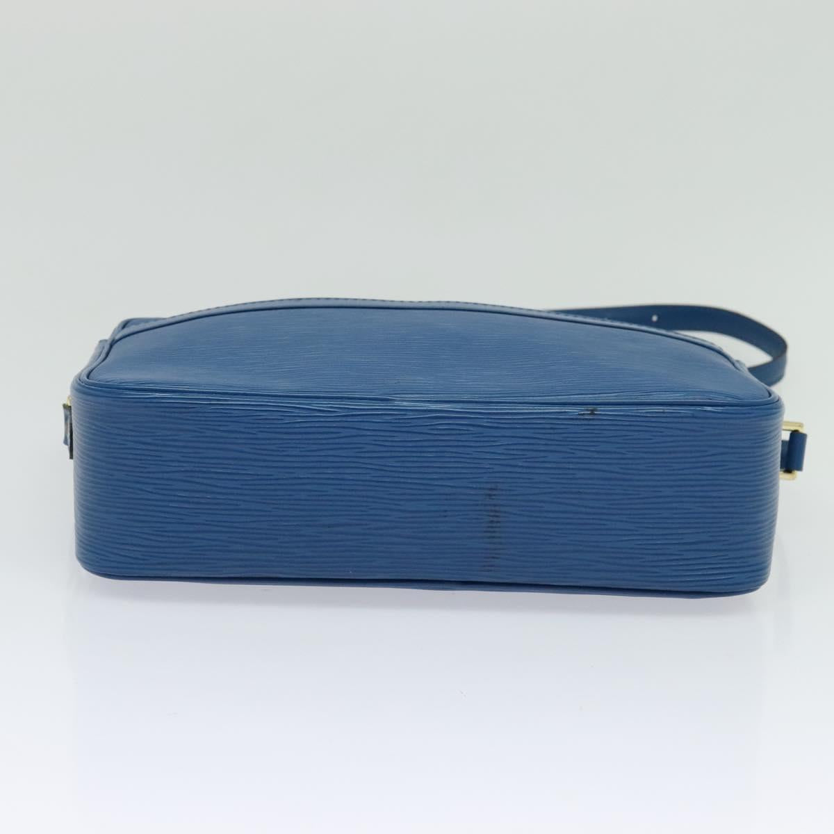 LOUIS VUITTON Epi Trocadero 27 Shoulder Bag Blue M52315 LV Auth 115297A