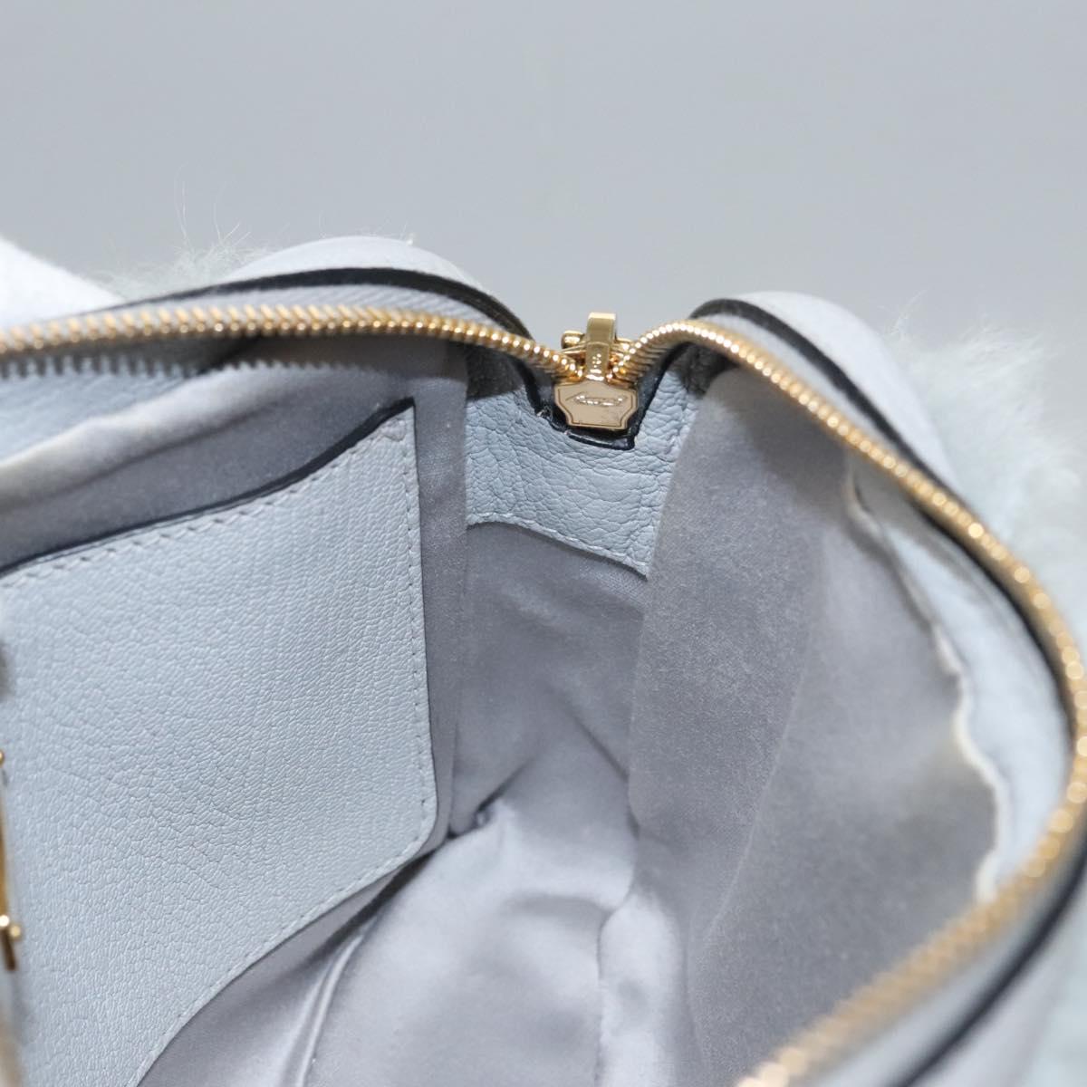 Miu Miu Shoulder Bag Gray Auth 115374AM