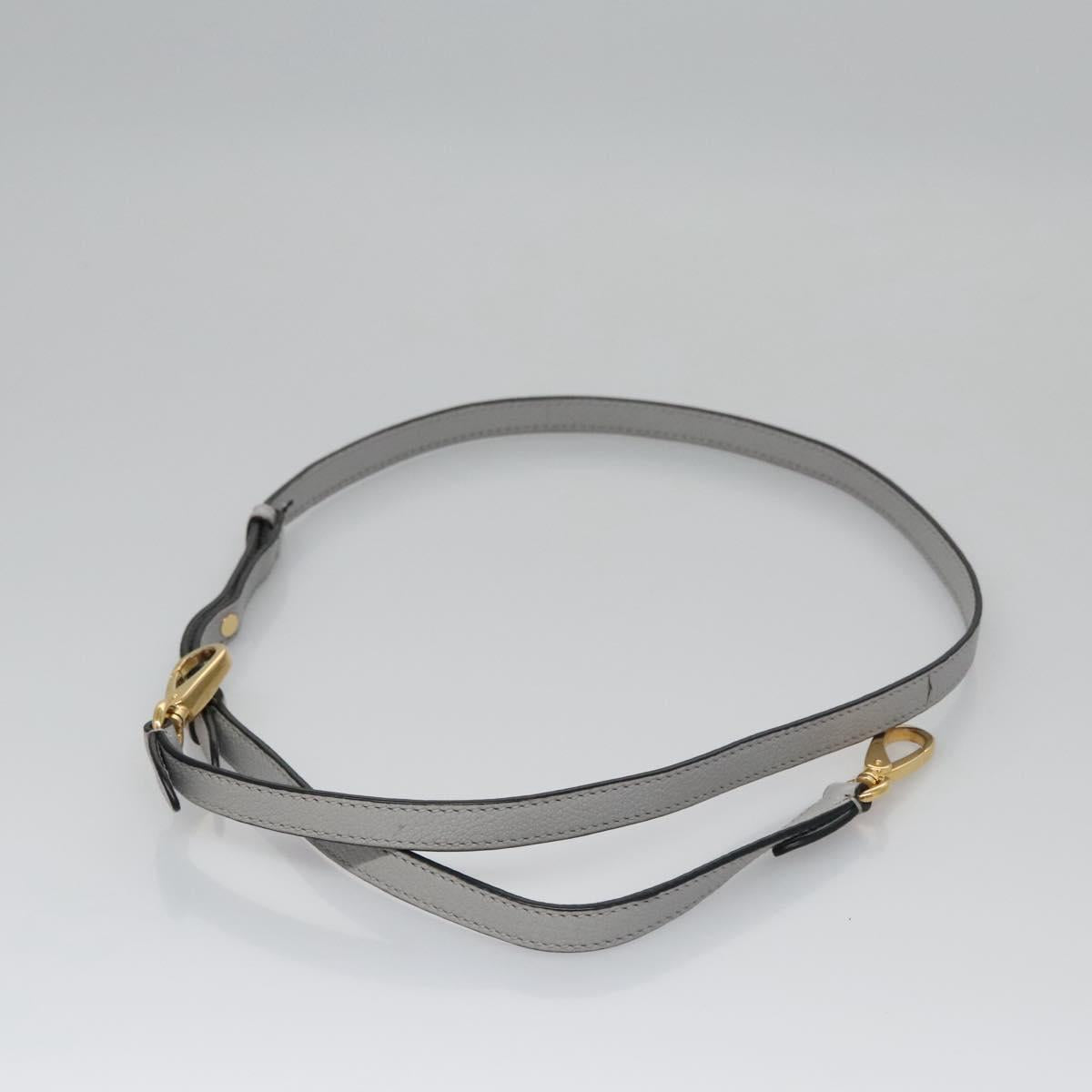 Miu Miu Shoulder Bag Gray Auth 115374AM