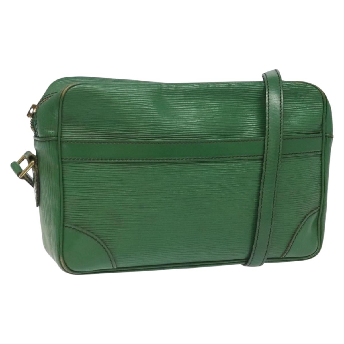 LOUIS VUITTON Epi Trocadero 27 Shoulder Bag Green M52314 LV Auth 115381