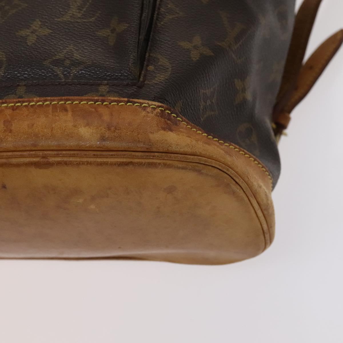 LOUIS VUITTON Monogram Montsouris MM Backpack M51136 LV Auth 115414