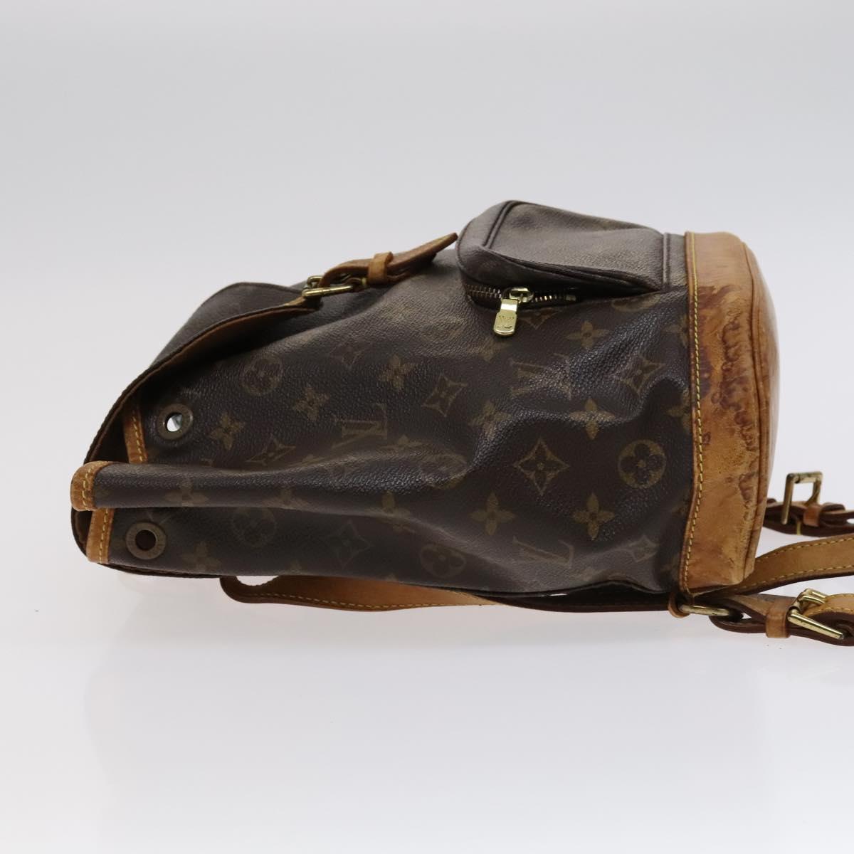 LOUIS VUITTON Monogram Montsouris MM Backpack M51136 LV Auth 115414