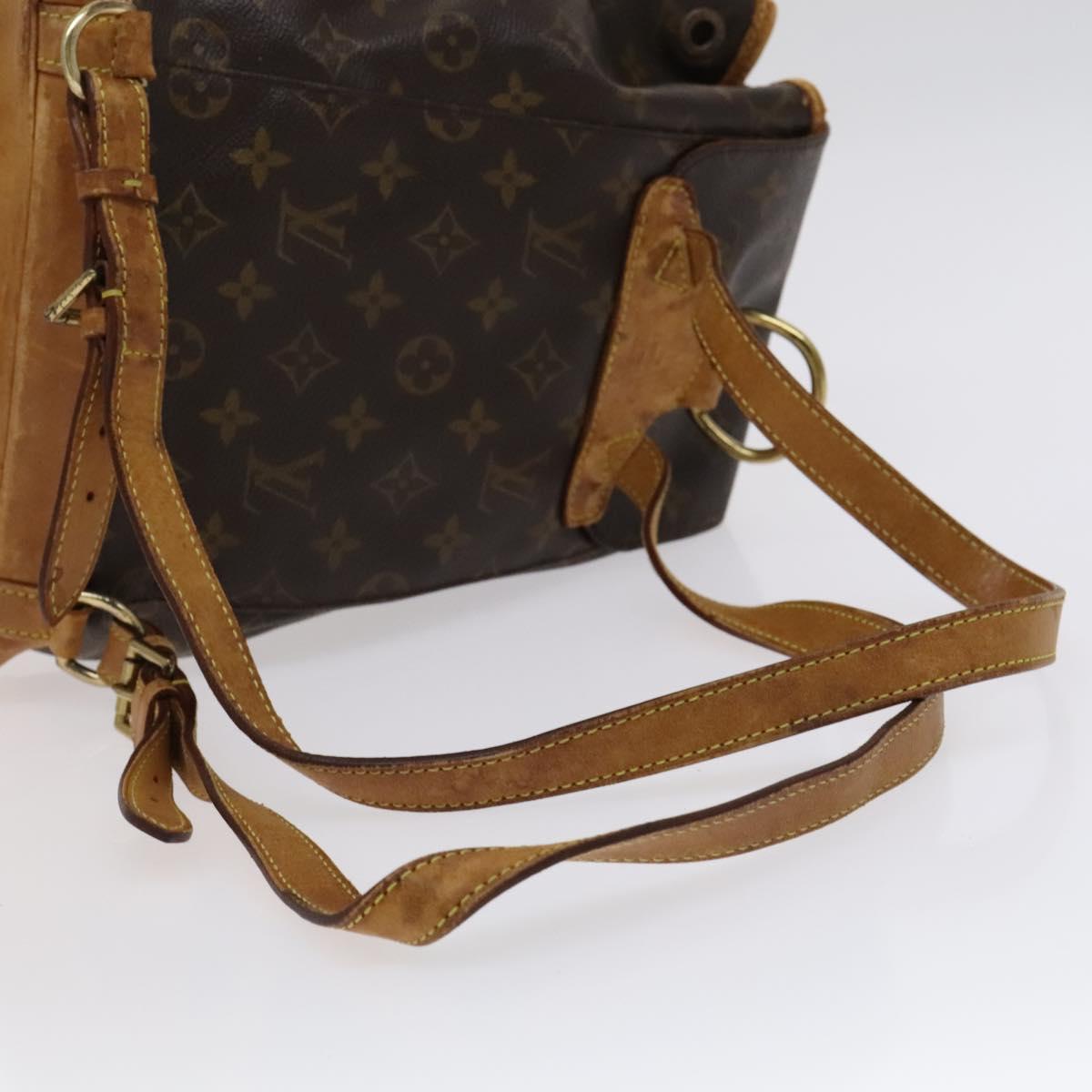 LOUIS VUITTON Monogram Montsouris MM Backpack M51136 LV Auth 115414