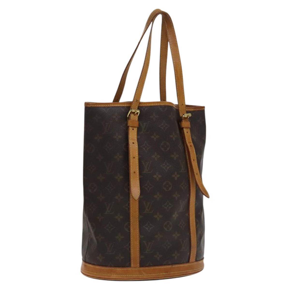 LOUIS VUITTON Monogram Bucket GM Shoulder Bag M42236 LV Auth 115507