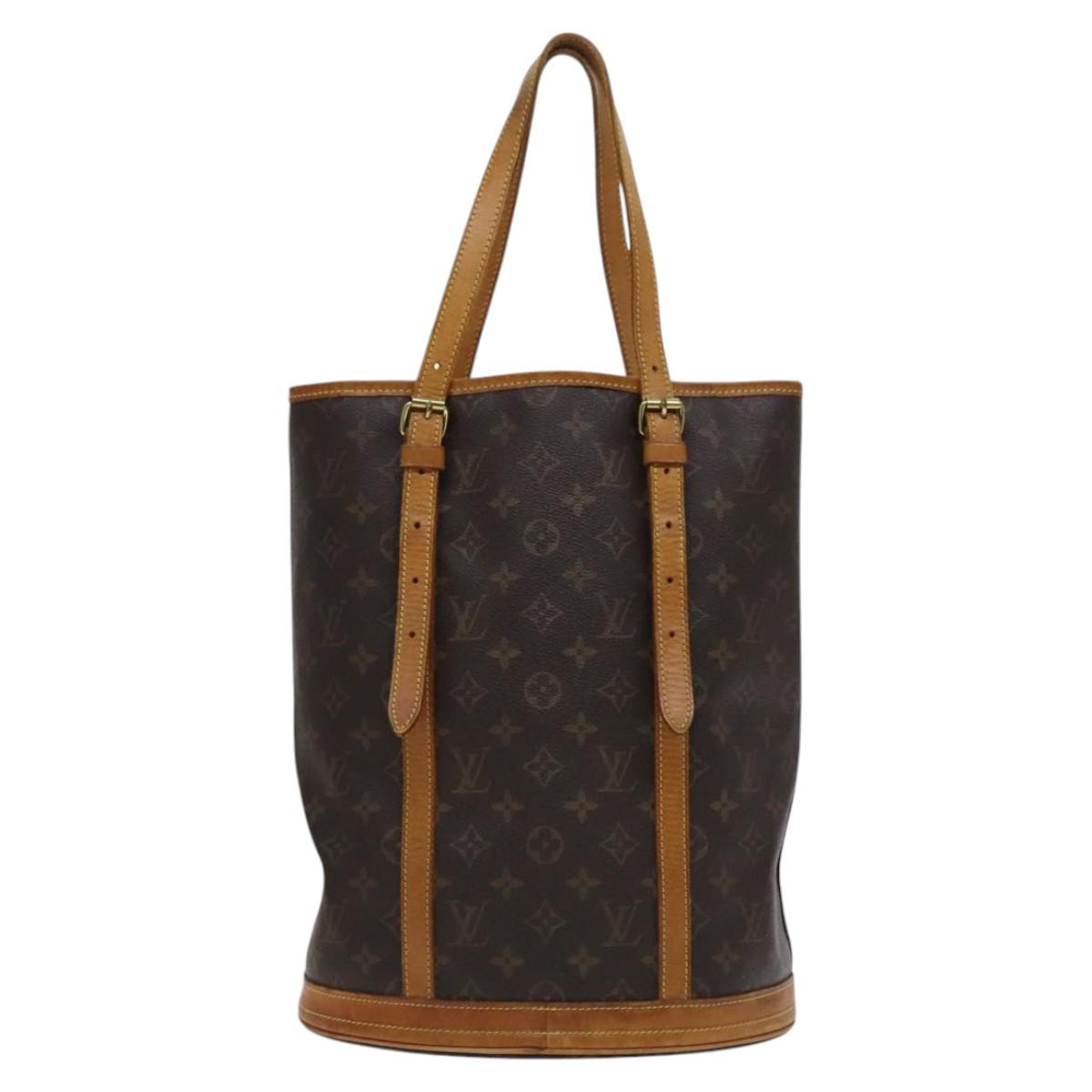 LOUIS VUITTON Monogram Bucket GM Shoulder Bag M42236 LV Auth 115507