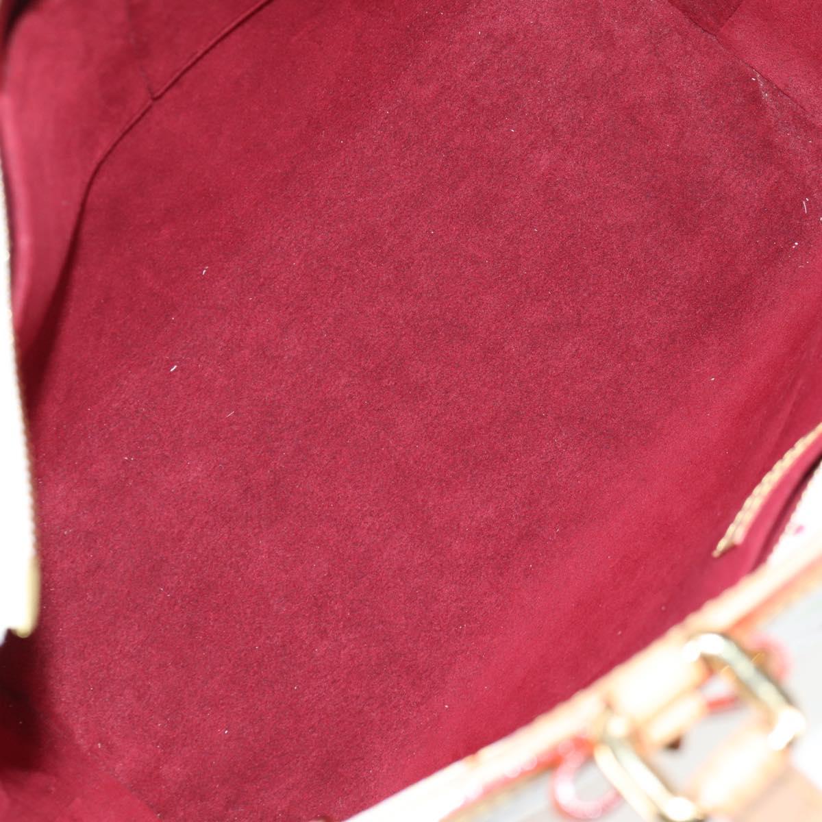 LOUIS VUITTON Multicolor Shirley GM Hand Bag 2way White M93214 LV Auth 115639AM