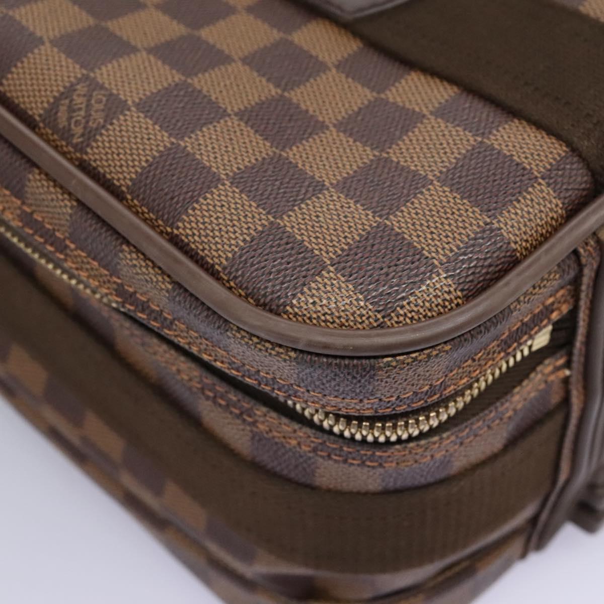 LOUIS VUITTON Damier Ebene Satellite 53 Trunk SPO M23356 LV Auth 115731A