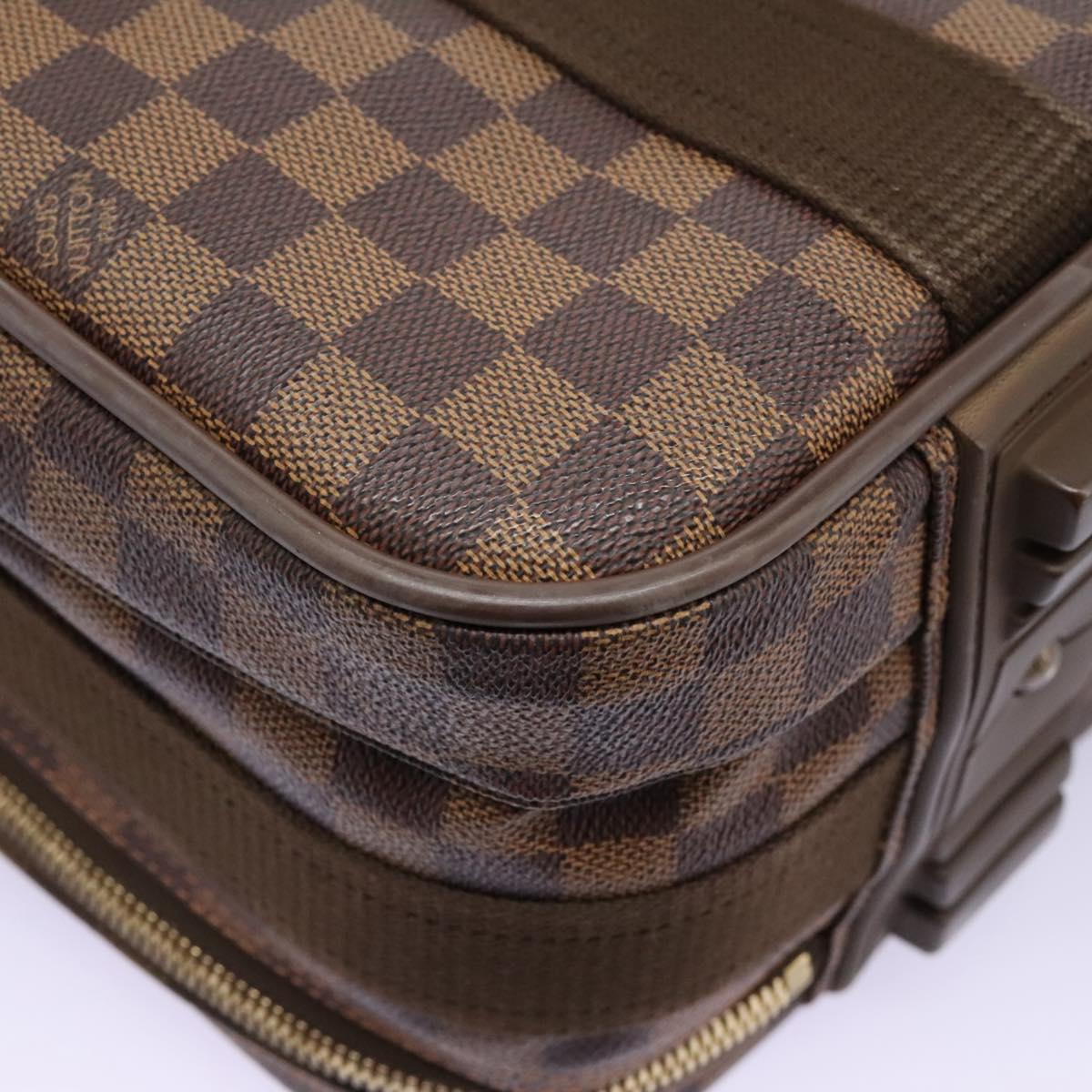 LOUIS VUITTON Damier Ebene Satellite 53 Trunk SPO M23356 LV Auth 115731V