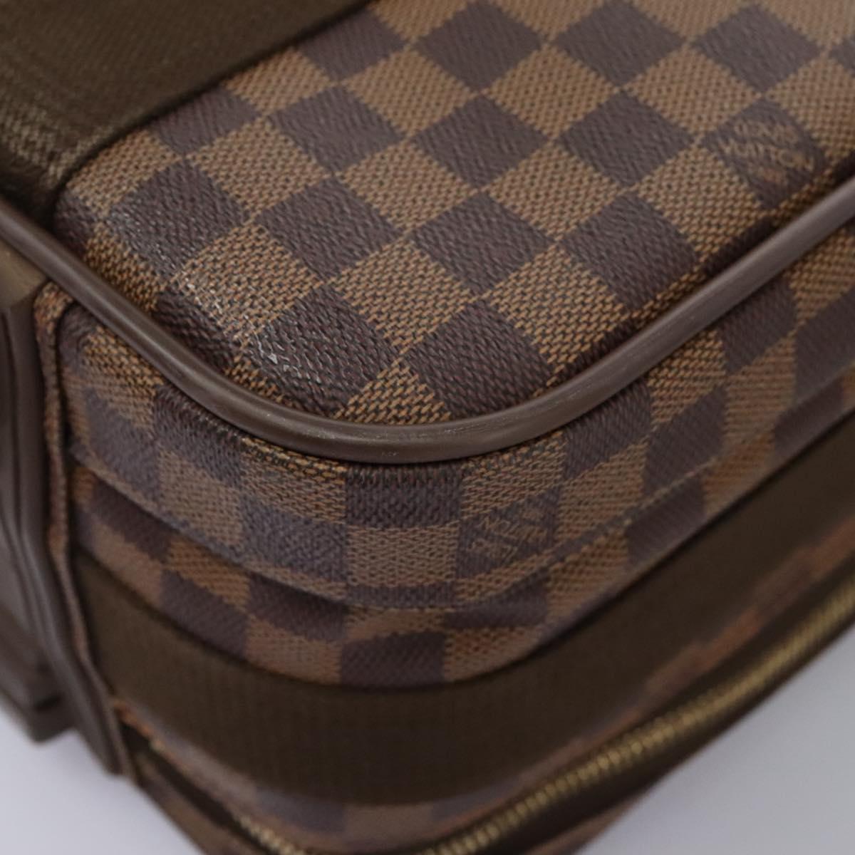 LOUIS VUITTON Damier Ebene Satellite 53 Trunk SPO M23356 LV Auth 115731A