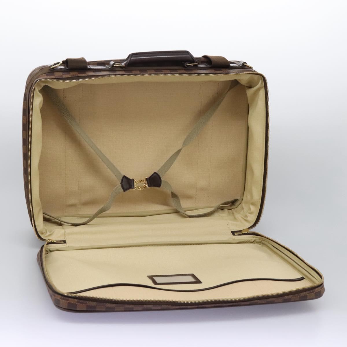 LOUIS VUITTON Damier Ebene Satellite 53 Trunk SPO M23356 LV Auth 115731V