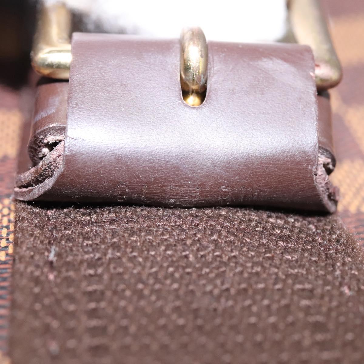 LOUIS VUITTON Damier Ebene Satellite 53 Trunk SPO M23356 LV Auth 115731A