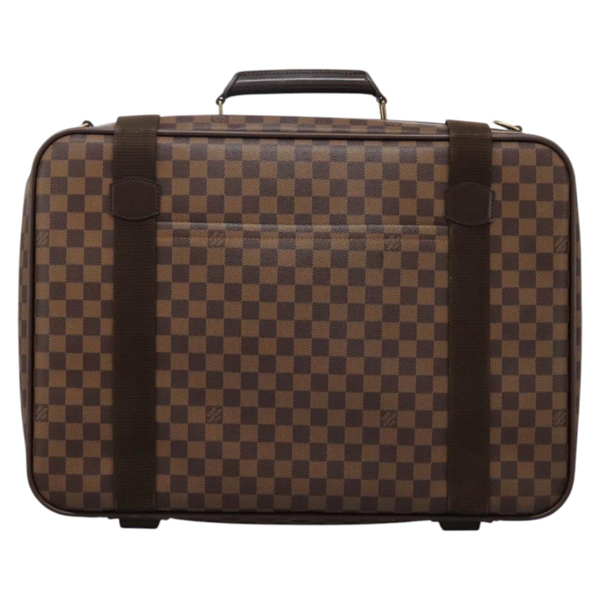 LOUIS VUITTON Damier Ebene Satellite 53 Trunk SPO M23356 LV Auth 115731V