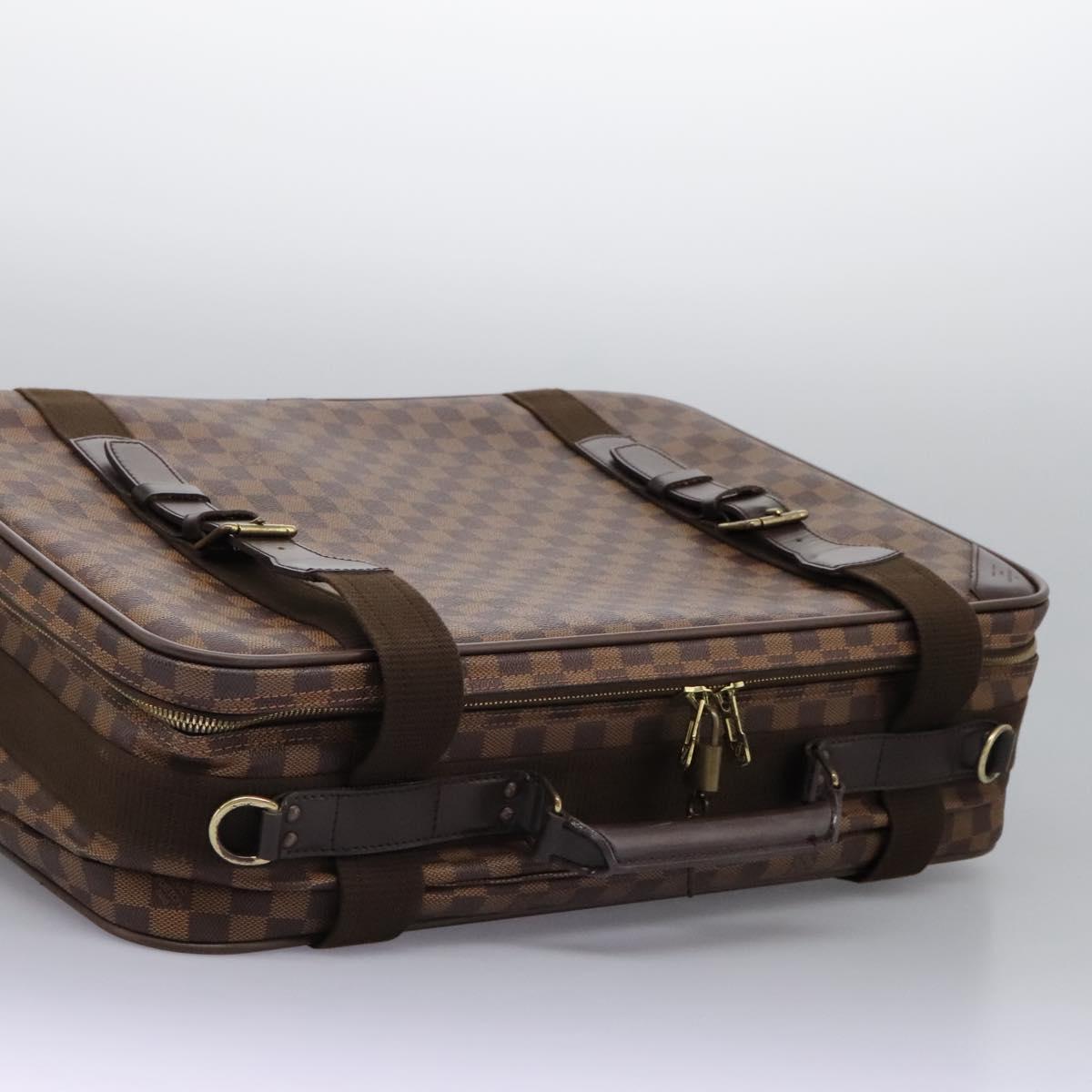 LOUIS VUITTON Damier Ebene Satellite 53 Trunk SPO M23356 LV Auth 115731V