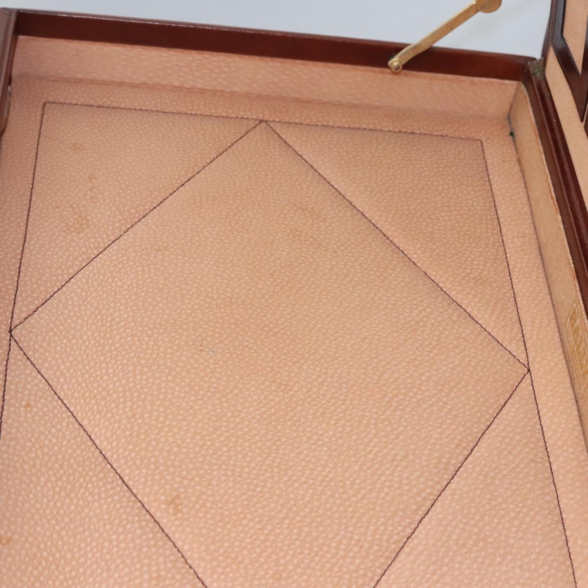 BALLY Trunk Leather Beige Auth 115742