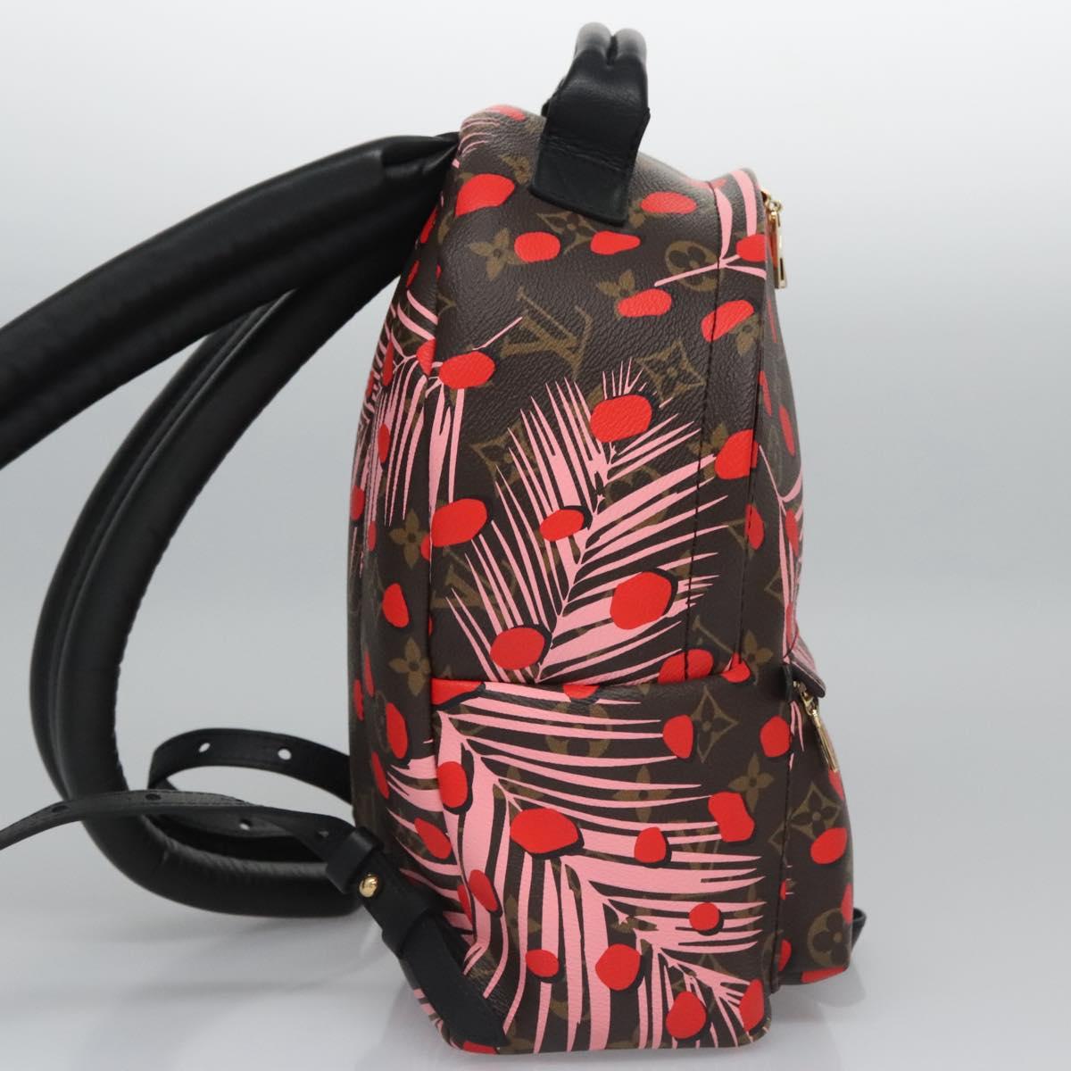 LOUIS VUITTON Monogram jungle Dot Palm Springs PM Backpack M41981 Auth 115982SV