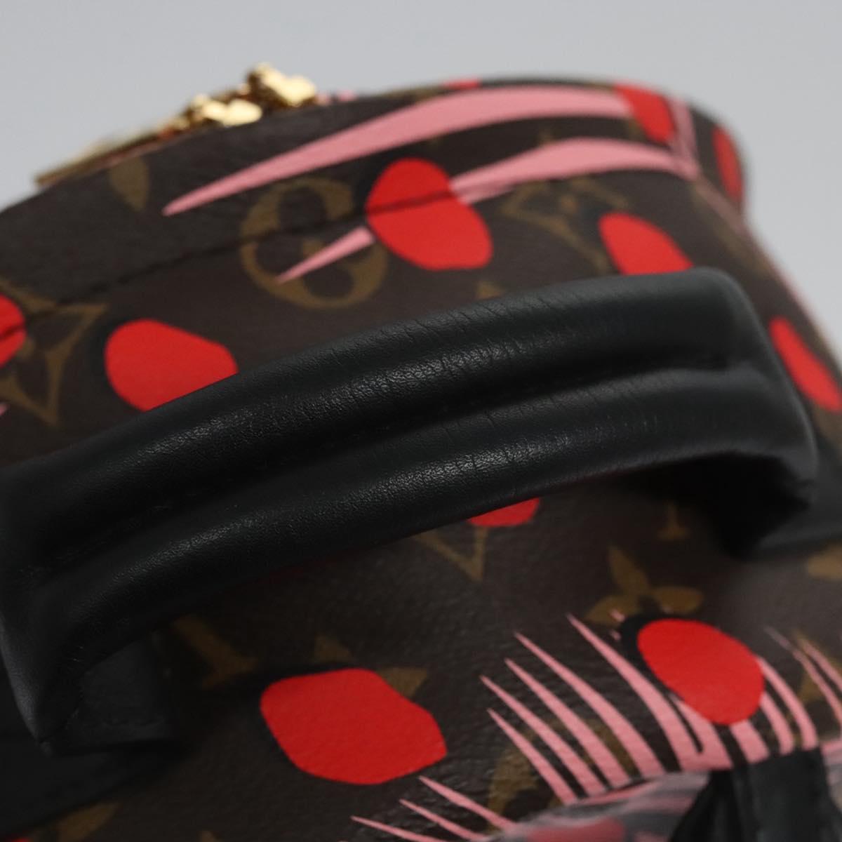 LOUIS VUITTON Monogram jungle Dot Palm Springs PM Backpack M41981 Auth 115982SV