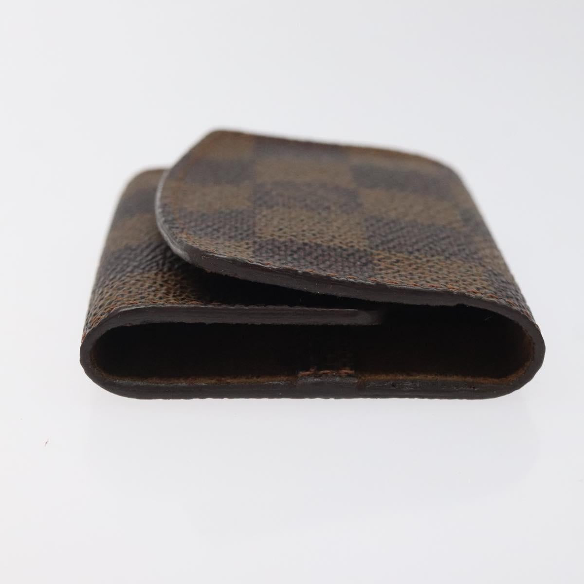 LOUIS VUITTON Damier Ebene Cuff Case LV Auth 116096