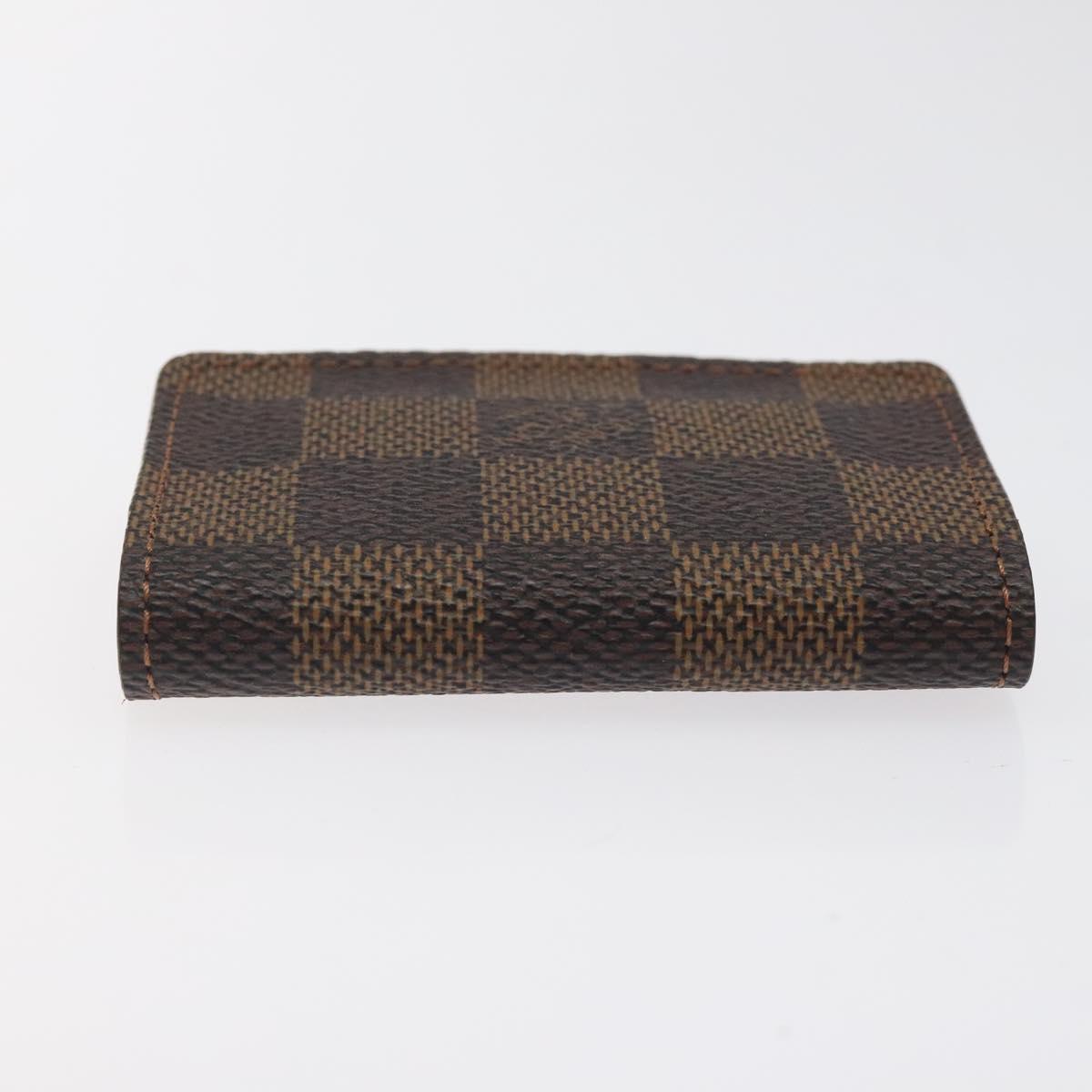 LOUIS VUITTON Damier Ebene Cuff Case LV Auth 116096