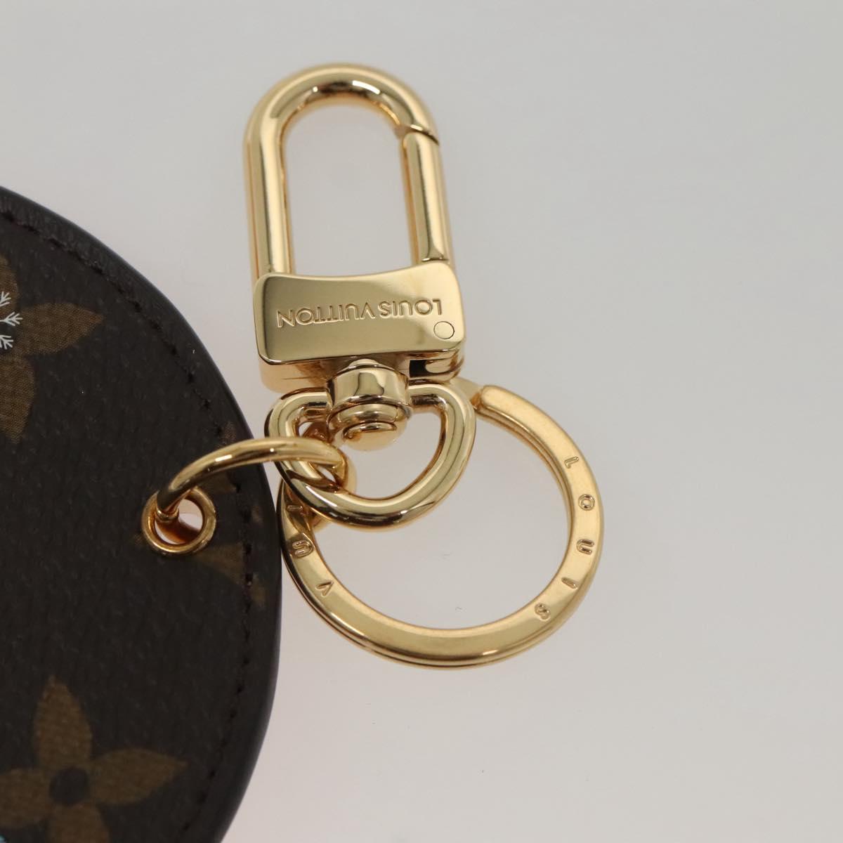 LOUIS VUITTON Monogram Vivienne Key Holder Illustre Charm M82633 Auth 116097