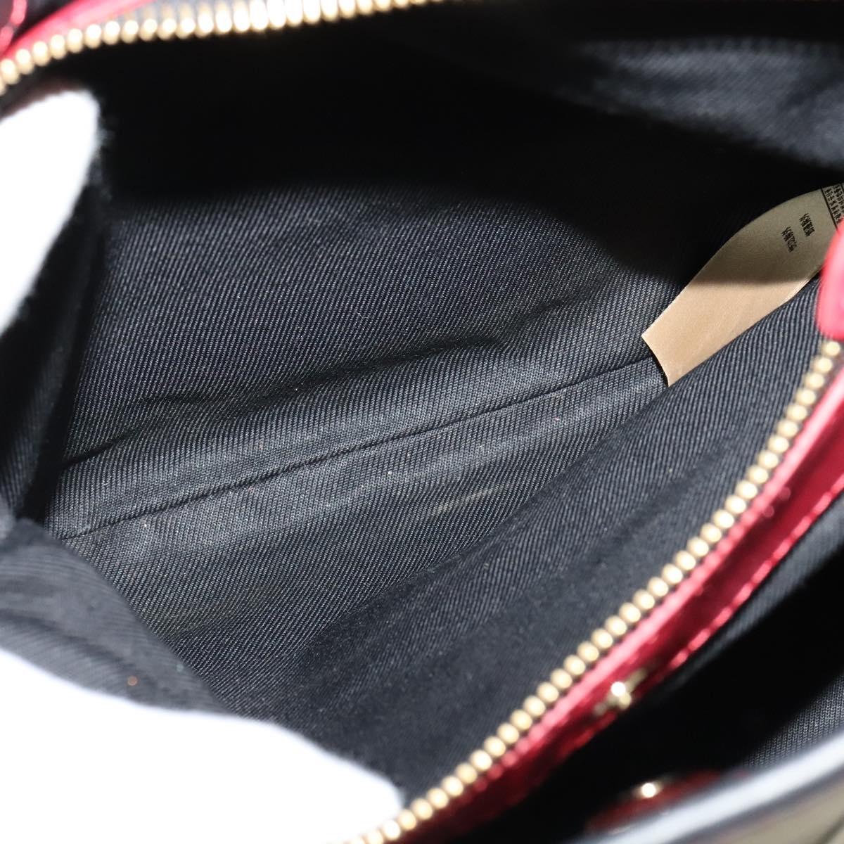 BURBERRY Nova Check Hand Bag Canvas 2way Beige Auth 116123V